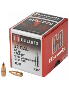 BALLE HORNADY 22 CAL 55GR...