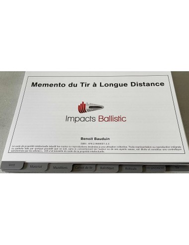 LIVRE MEMENTO TIR LONGUE DISTANCE
