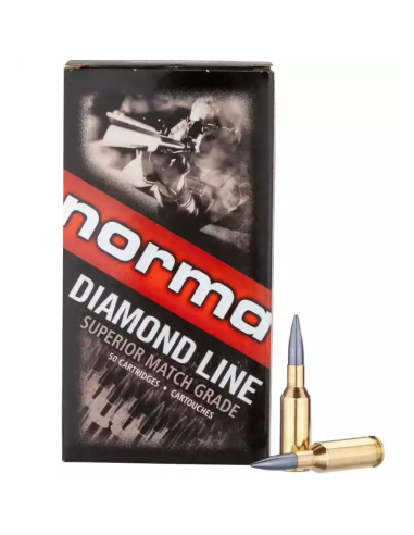 MUNITION NORMA 6MM BR DIAMOND LINE /...