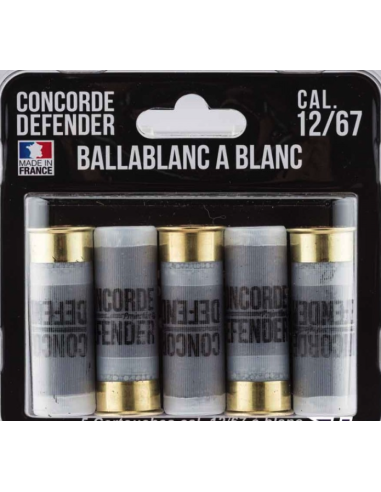 MUNITION CONCORDE 12/67 BLANC BTE 5