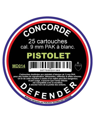 MUNITIONS A BLANC CONCORDE...