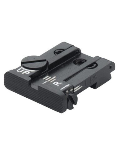 HAUSSE REGLABLE LPA TPU25SS07 modèle TARGET (noire) pour pistolets SIG