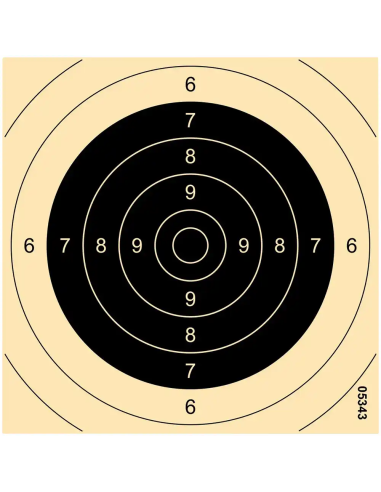 CENTRE DE CIBLE C50 PAR 100