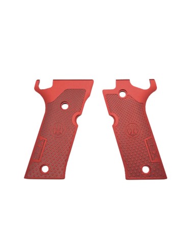 PLAQUETTES ALU ROUGES POUR BERETTA 92...
