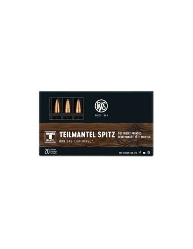 MUNITION RWS 9.3X72R T MANTEL 12.5G...