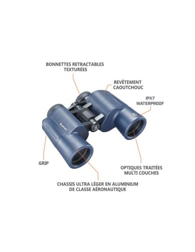 JUMELLE BUSHNELL H2O 10X42 2.0...