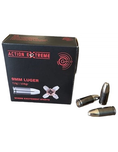 MUNITION GECO 9X19 108GR JHP ACTION...