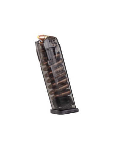CHARGEUR ETS GLOCK 17  17 COUPS FUME