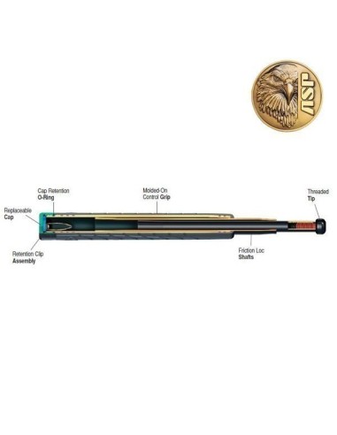 MATRAQUE / BATON TELESCOPIQUE ASP...