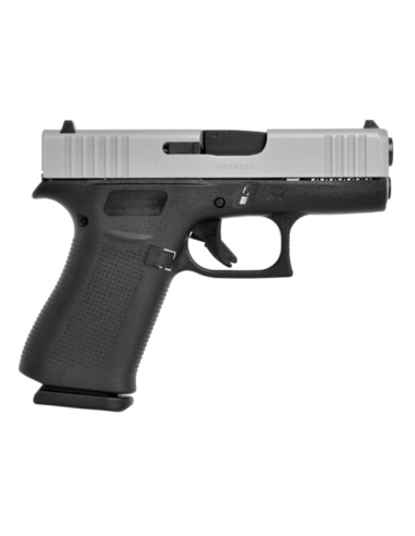 PISTOLET GLOCK 43X FS SILVER SLIDE