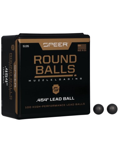 BALLE SPEER PLOMB RONDE .454 *100