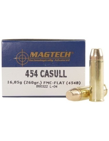 MUNITIONS MAGTECH 454 CASULL 260GR...