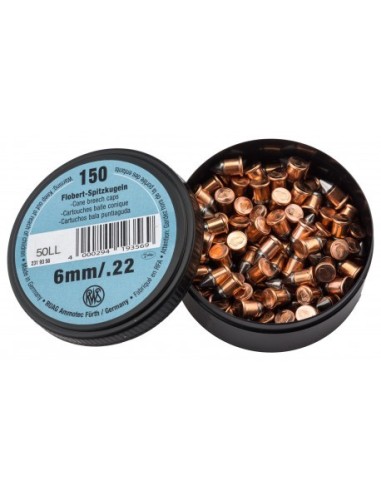 MUNITION RWS 22/6MM BOSQUETTE BTE DE 150