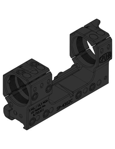 MONTAGE SPUHR SP-4302C Ø34 H38mm 3MIL...