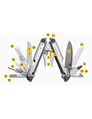 COUTEAU LEATHERMAN ARC EN BOITE