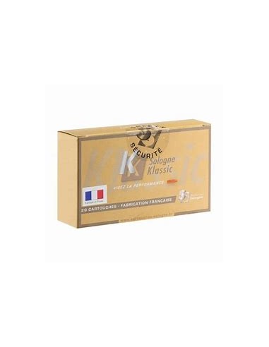 Cartouches Sologne Klassic 8x75RS...