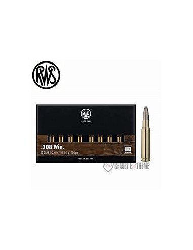 MUNITION RWS 308 WIN 9.7G / 150GRS...