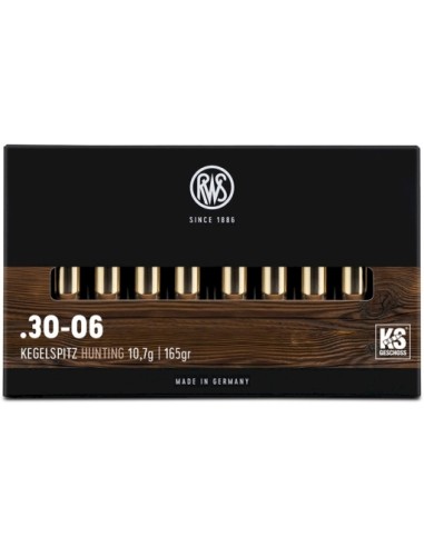 MUNITIONS RWS 30-06 KS 165 GR/10.7...