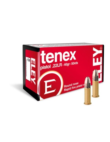 MUNITIONS ELEY CAL 22LR TENEX PISTOL...