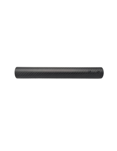 GARDE-MAIN ADC ROND POUR AR9 AR15 12" CARBONE NOIR - ROUND HAND GUARD CARBON BLACK 12"