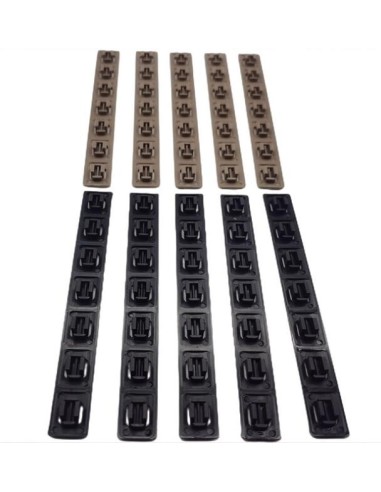 LOT DE 5 COUVRE M-LOK BLACK