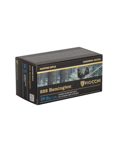MUNITION FIOCCHI EPN 222 REM POINTE...