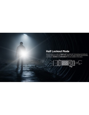 LAMPE NITECORE EDC35 5000 LUMENS
