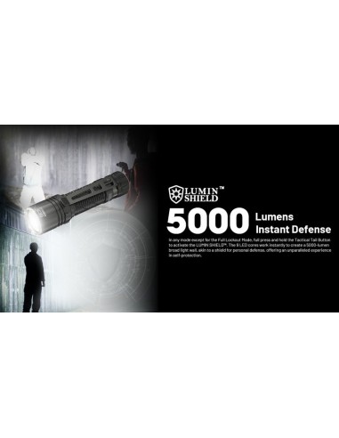 LAMPE NITECORE EDC35 5000 LUMENS
