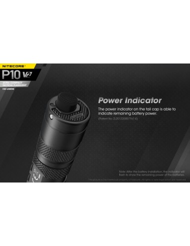 LAMPE NITECORE P10V2 1100 LUMENS