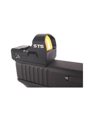 Embase de Montage C-More STS pour pistolets Glock 17, 19, 22, 23, 25, 26, 27, 28, 31, 32, 33, 34, 35