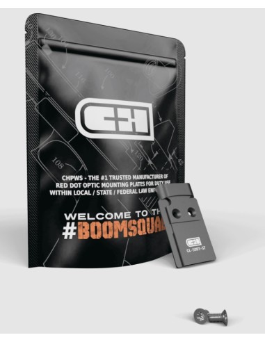 PLAQUE C&H PRECISION GLOCK MOS V4...