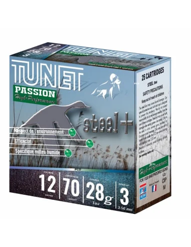 MUNITIONS TUNET PASSION HP ACIER CAL...