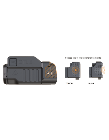 LAMPE GLOCK GTL II LED 01 SET