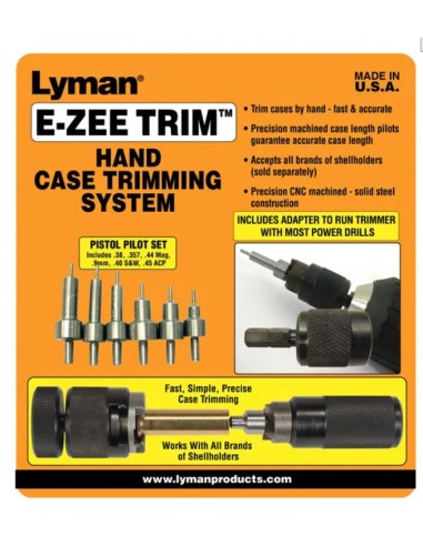 LYMAN E-ZEE TRIM SET (6 PILOTS) ARMES...