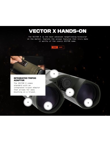 JUMELLE VECTOR X 12X42 MSR-DMR