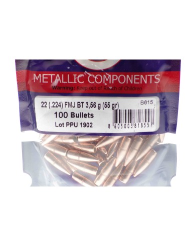 BALLE PRVI PARTIZAN 224 55 GR POUR...