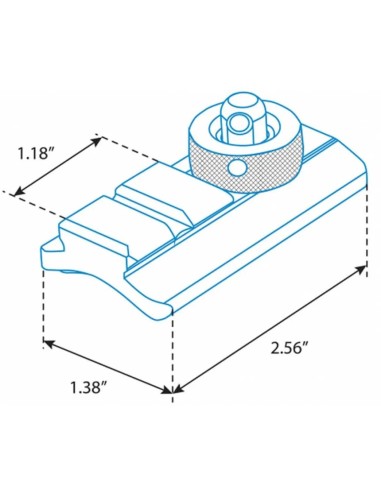 UTG ADAPTATEUR ANNEAU GRENADIERE RAIL...
