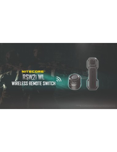 TELECOMMANDE SANS FIL NITECORE RSW2I...