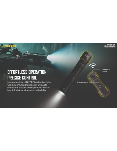 TELECOMMANDE SANS FIL NITECORE RSW2I...