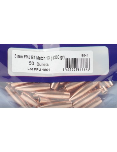 BALLES PRVI PARTIZAN 8MM MATCH 200GRS...