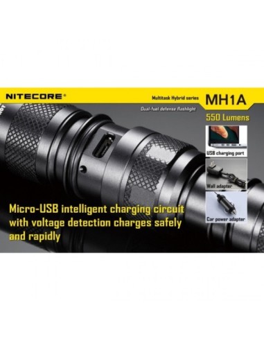 LAMPE NITECORE MH1A - 550 LUMENS -...