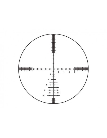 Lunette Elite Tactical Bushnell en 6-24x50 réticule G2 DMR lumineux