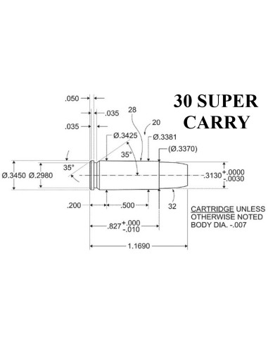 JEUX D'OUTILS HORNADY 30 SUPER CARRY