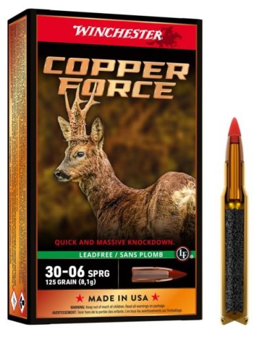 MUNITIONS WINCHESTER 30-06 SPR COPPER...