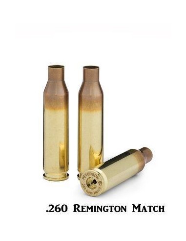 Douilles Peterson 260Rem  amorçage Large Rifle par 50