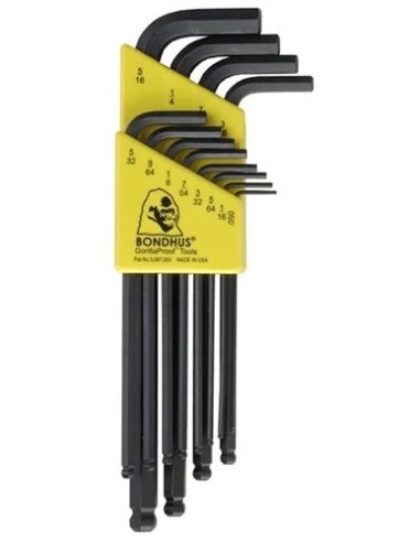 KIT CLEFS BONDHUS - INCH *12CLEFS 10936