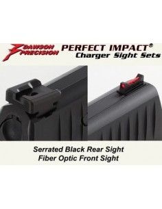 Set Hausse acier et Guidon fibre optique DAWSON pour Walther PPQ/P99