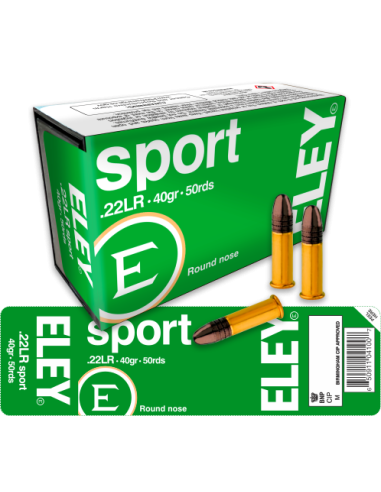 MUNITIONS ELEY CAL 22LR SPORT