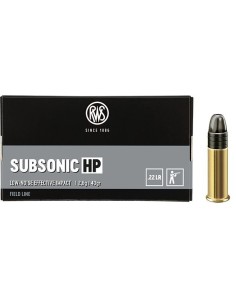 MUNITION RWS 22 LR SUBSONIC...