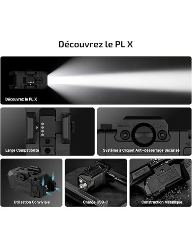 LAMPE OLIGHT PLX LAMPE TACTIQUE...